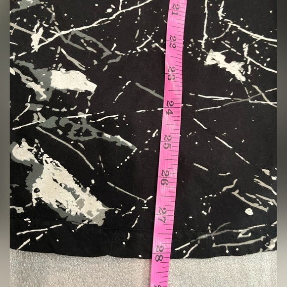 [XXL/PTP23”]Urban Heritage Black White Tie Dye Abstract Graphic SS T-Shirt BAN - Picture 5 of 6